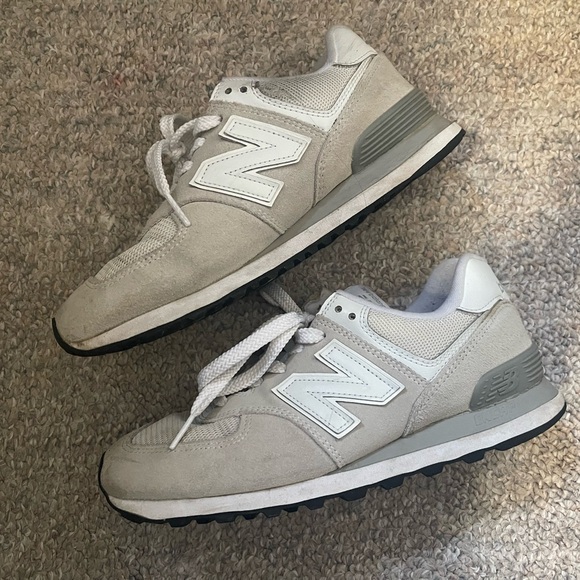 New Balance Shoes - New Balance 574 Beige Sneakers